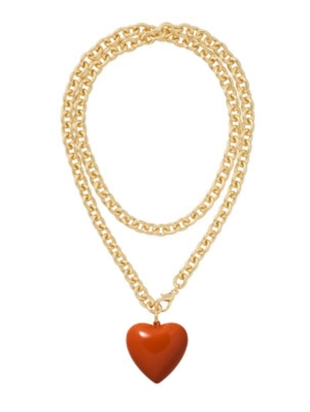 Roxanne Assoulin The Big Puffy Heart Charm Necklace